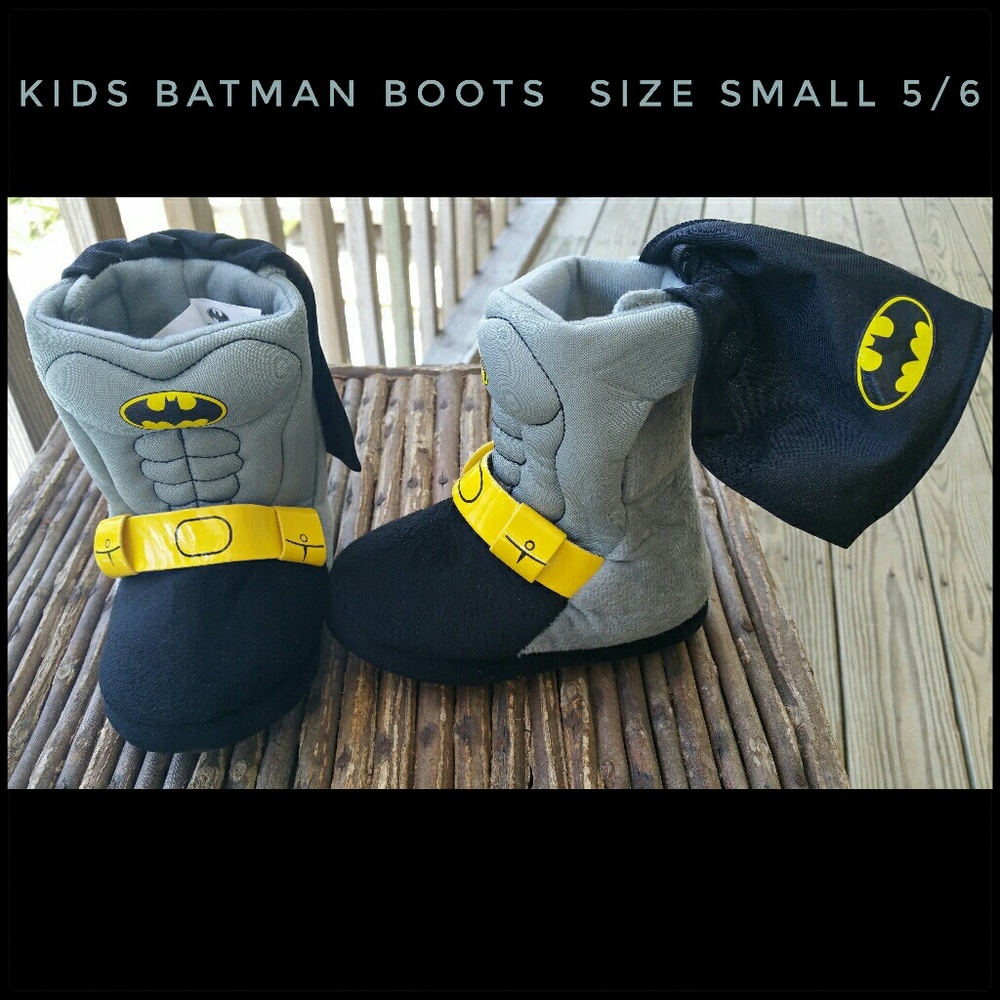 Kids Batman Indoor/Outdoor Slippers